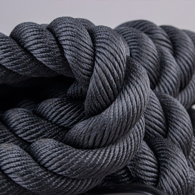 BLACK SLED PULL ROPE