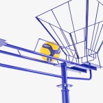 MACHINE FOR PRACTISING SHOTS AND STRIKES