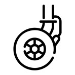 Wheels with Brake System