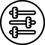 Height adjustment via crank