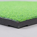 TURF RUBBER TILE FLOORING